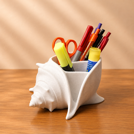 Shell Stationery Organizer