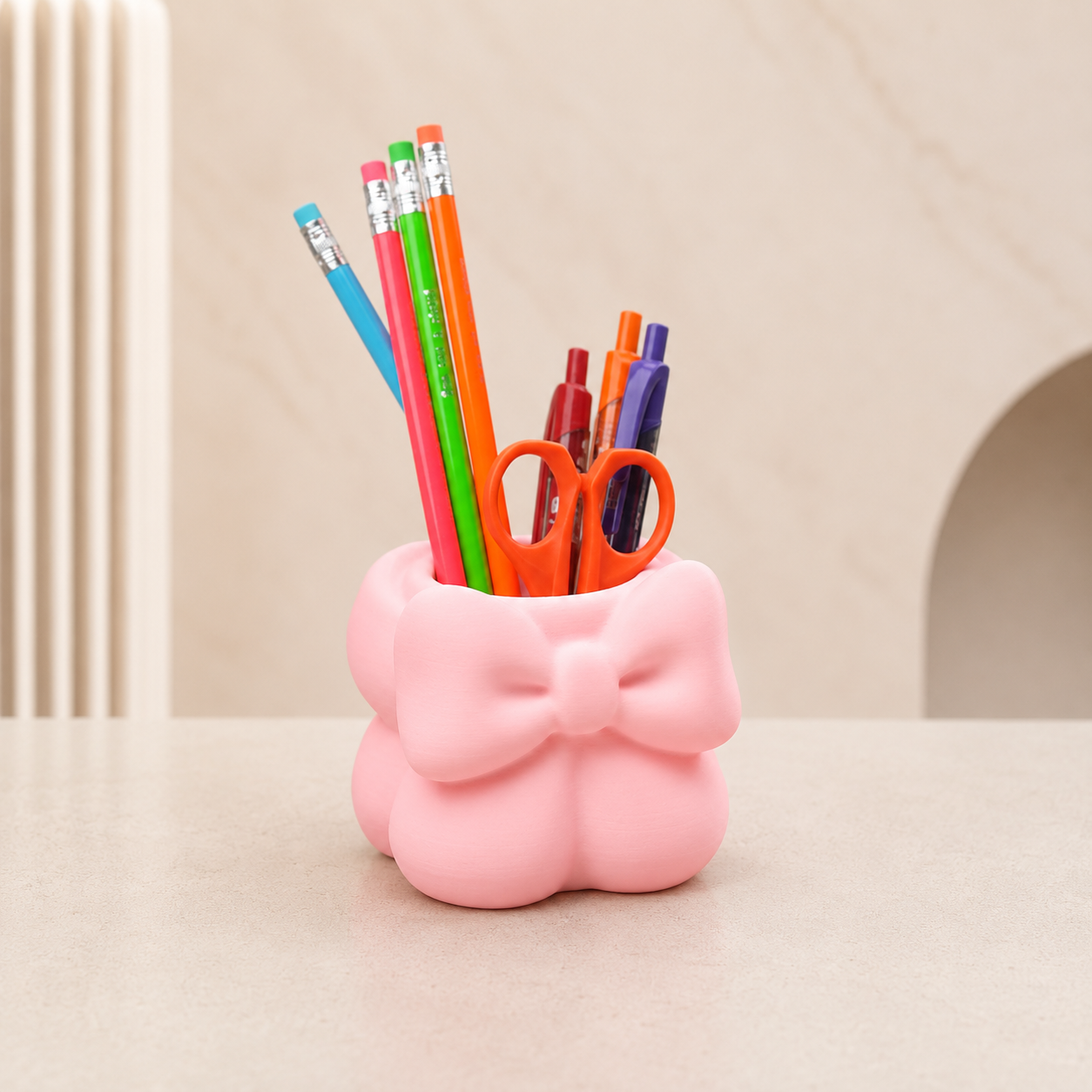 Bubbly Bow Organizer