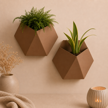 Wall Mounted Minimalist Planter