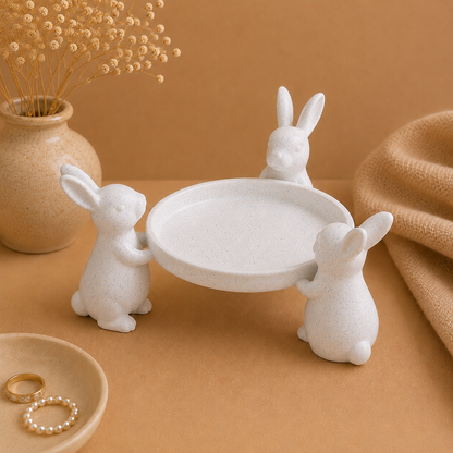 Bunny Decor Tray