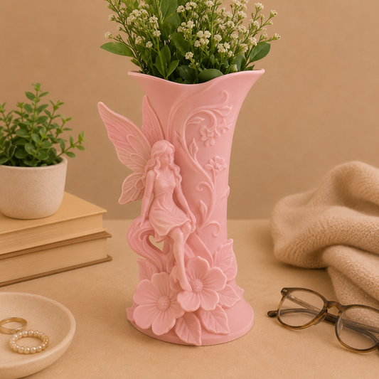 Fairy Sculpture Vase