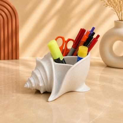 Shell Stationery Organizer
