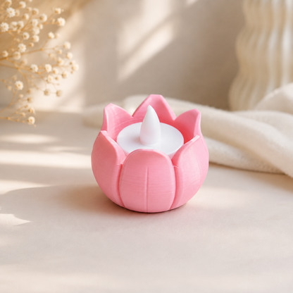 Tulip Tealight Candle