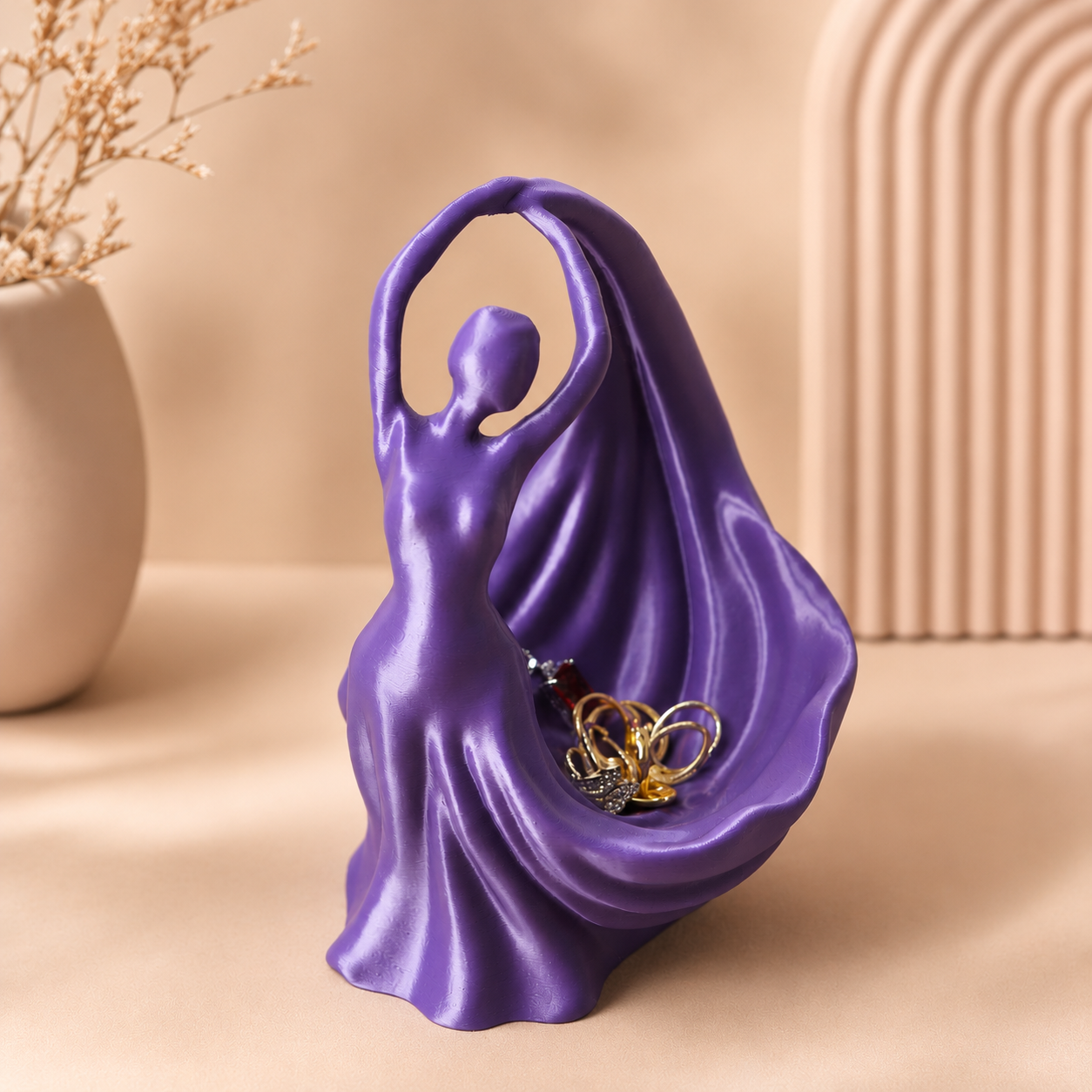 Ballerina Jewelry Display Bowl