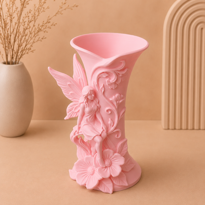 Fairy Sculpture Vase
