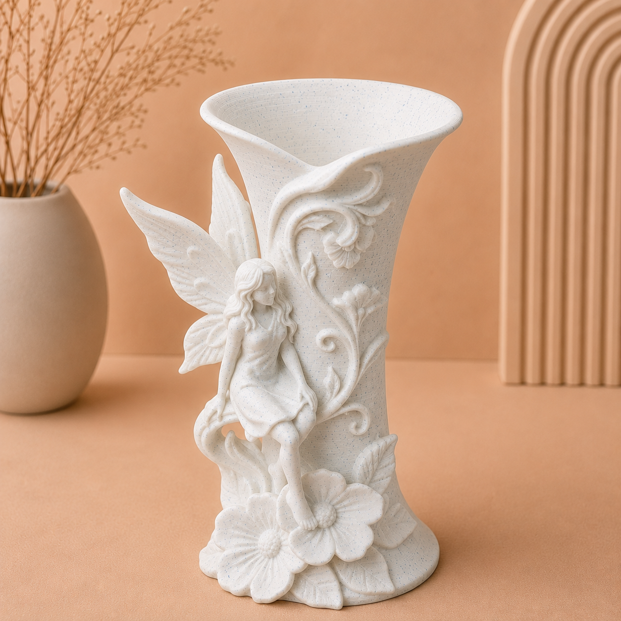 Fairy Sculpture Vase