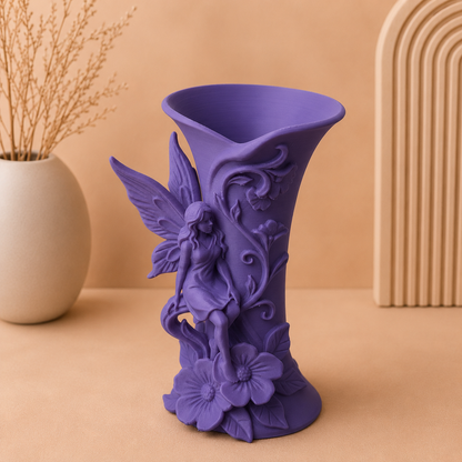 Fairy Sculpture Vase