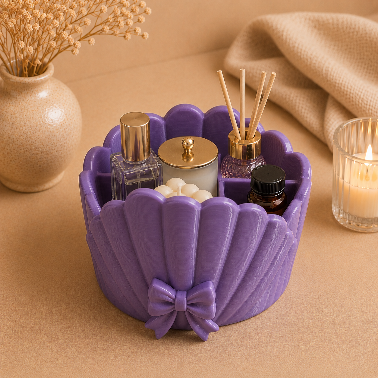 Shell Lipstick Holder