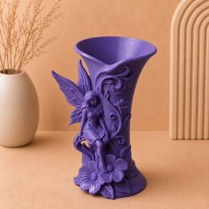 Fairy Sculpture Vase