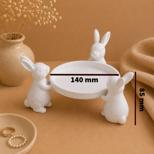 Bunny Decor Tray