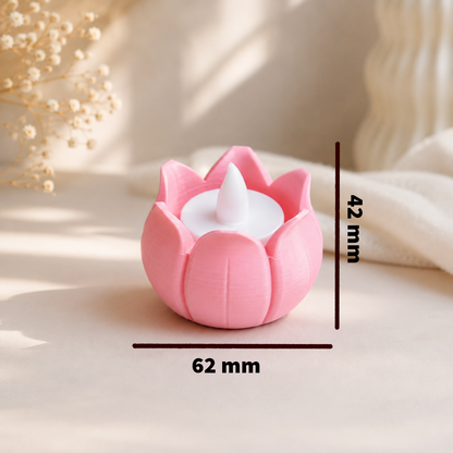 Tulip Tealight Candle