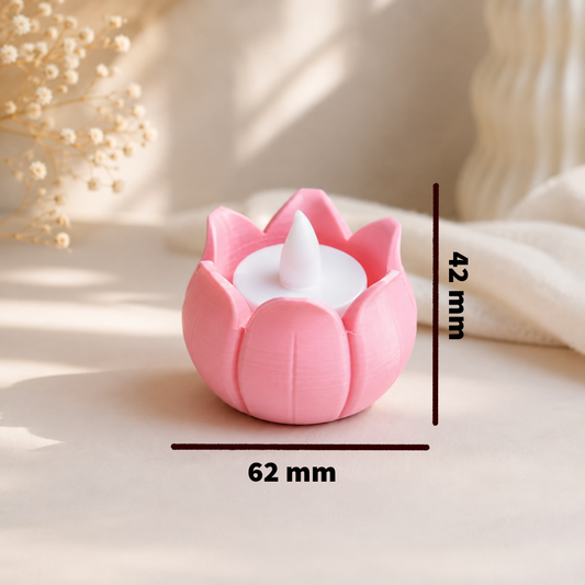 Tulip Tealight Candle